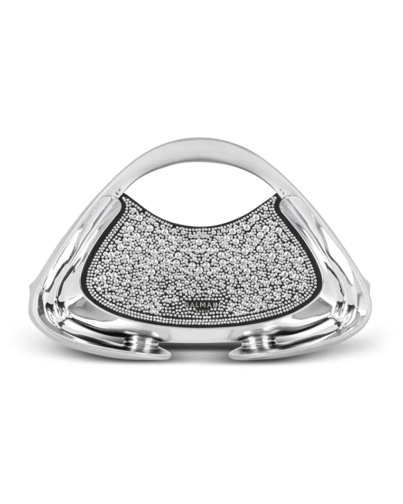 Balmain Mittelgroße Jolie Madame Tote Bag - Silber Silber