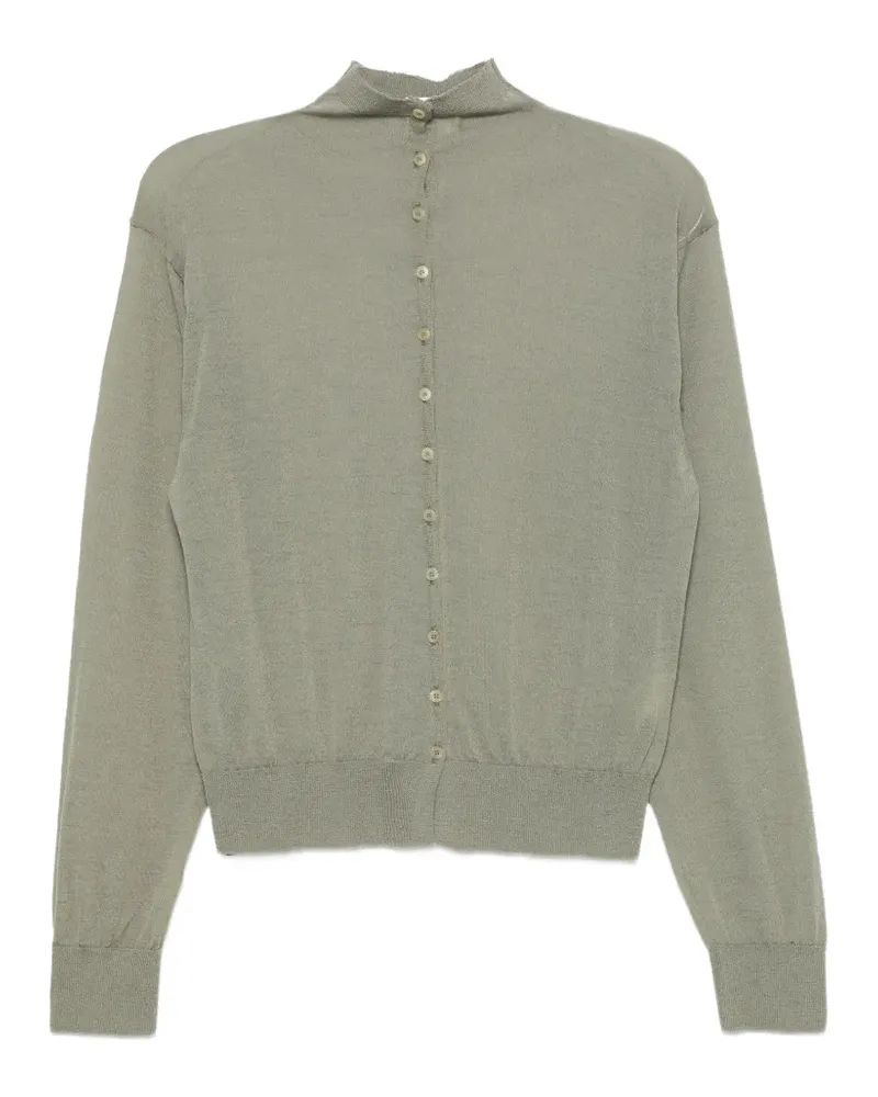 ALYSI Geknöpfter Cardigan - Grün Grün