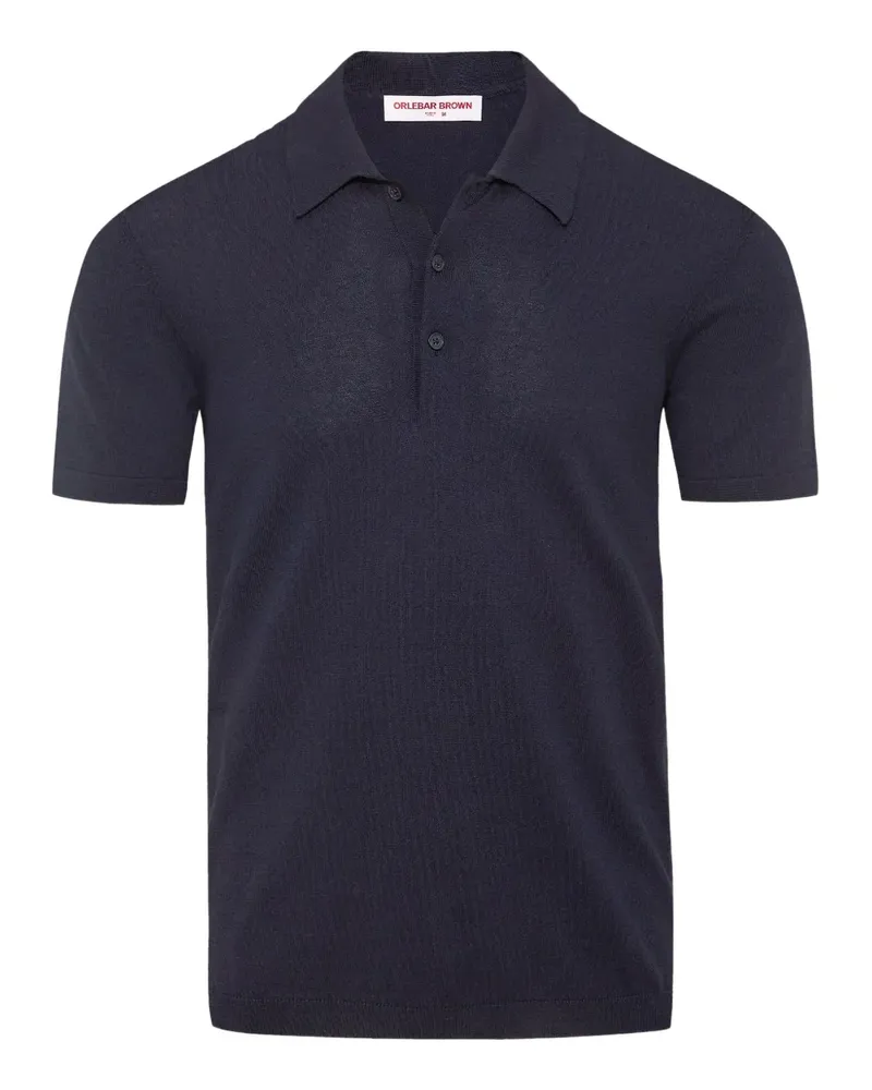 Orlebar Brown Burnham Poloshirt - Blau Blau