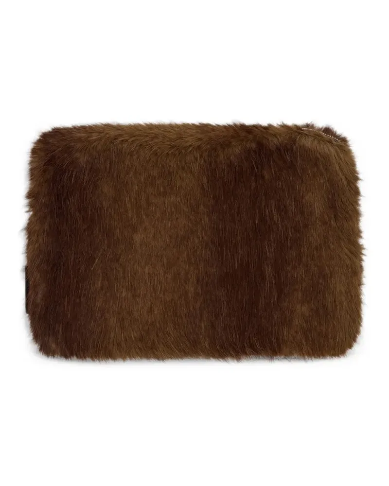 APPARIS Elle Laptophülle aus Faux Fur - Braun Braun