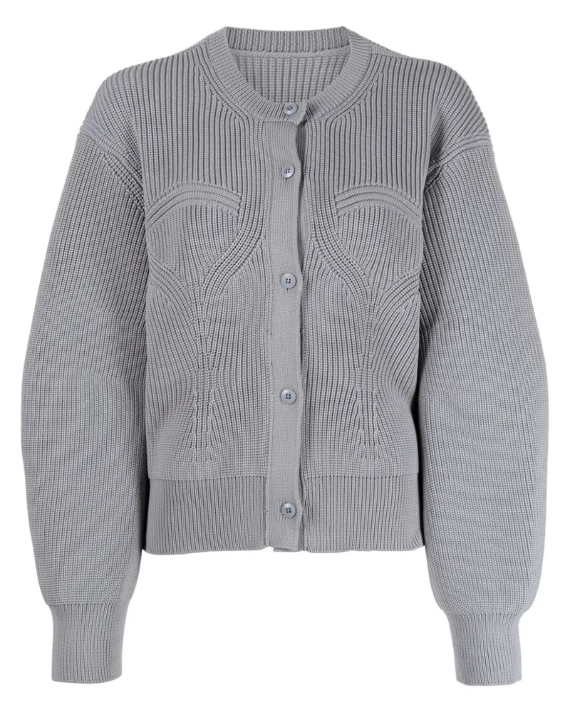 JNBY Gerippter Cardigan - Blau Blau