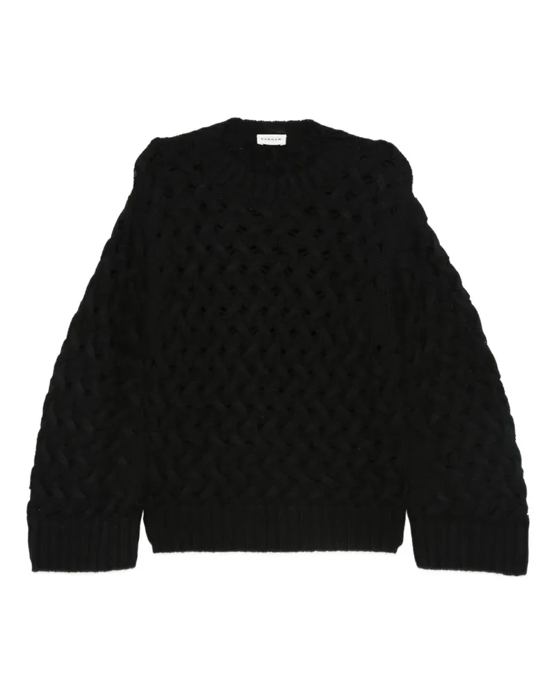 P.A.R.O.S.H. P.A.R.O H. open-knit sweater - Schwarz Schwarz