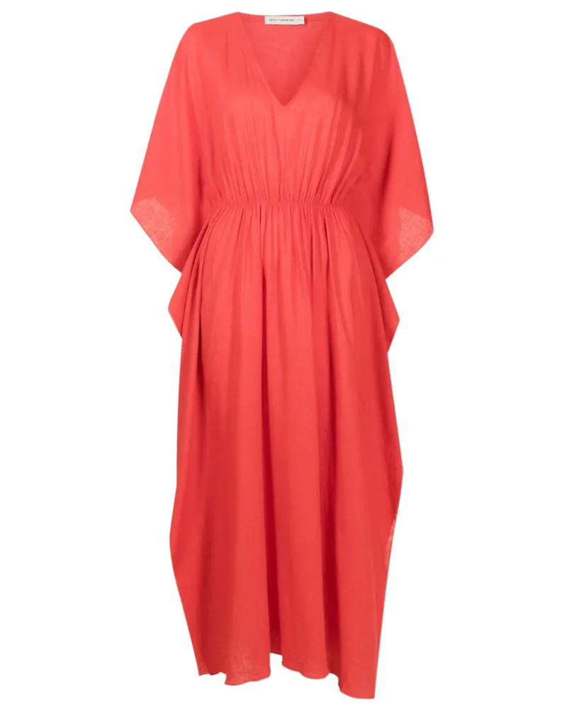 Lenny Niemeyer Kaftan mit V-Ausschnitt - Rot Rot