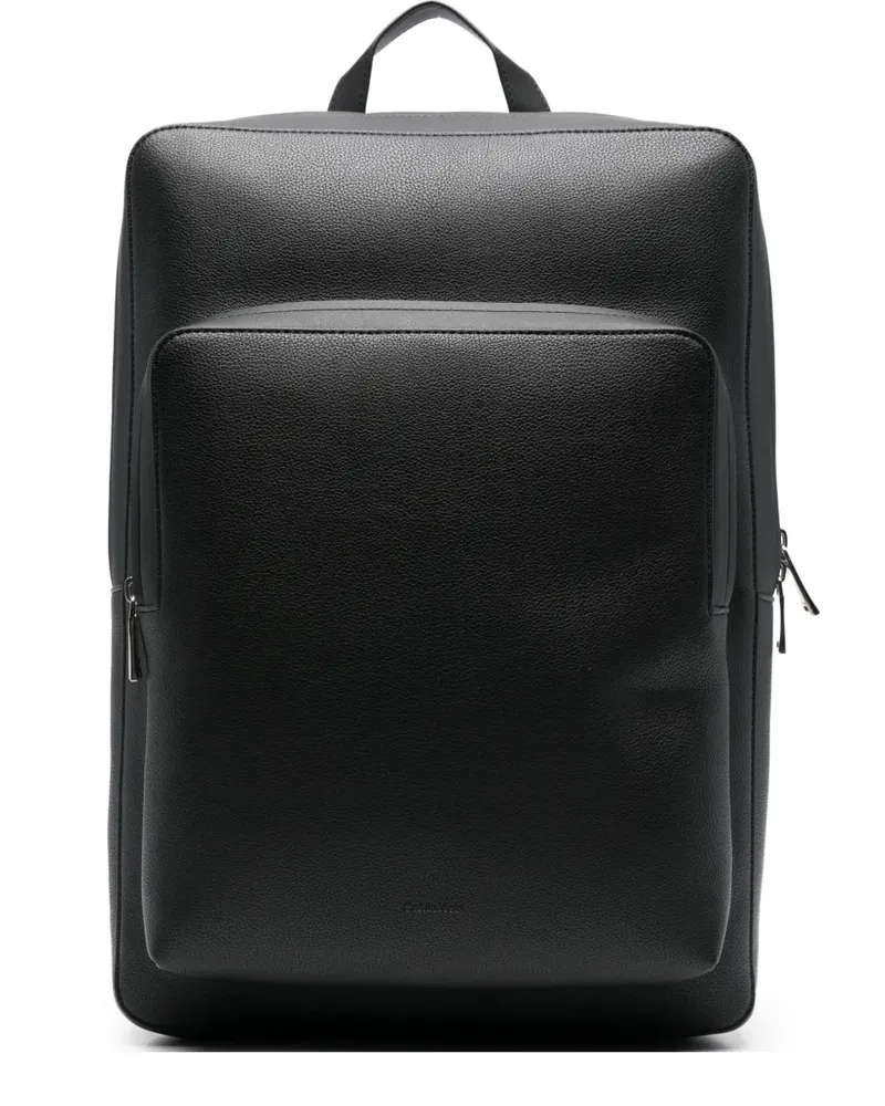 Calvin Klein Rucksack mit Reißverschluss - Schwarz Schwarz