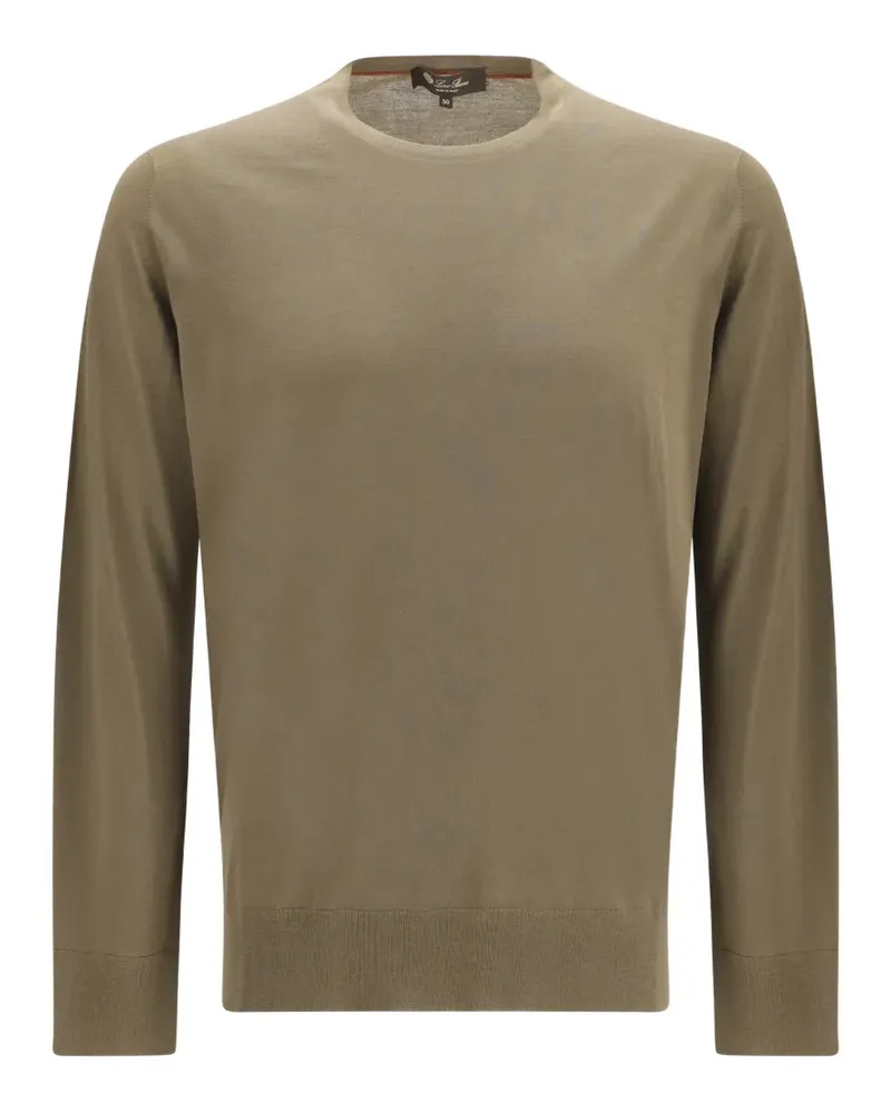 Loro Piana Pullover mit Rundhalsausschnitt - Nude Nude