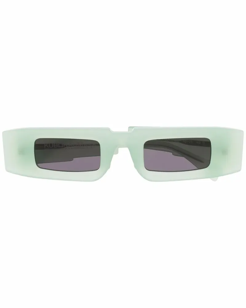 KUBORAUM Eckige Sonnenbrille - Grün Grün