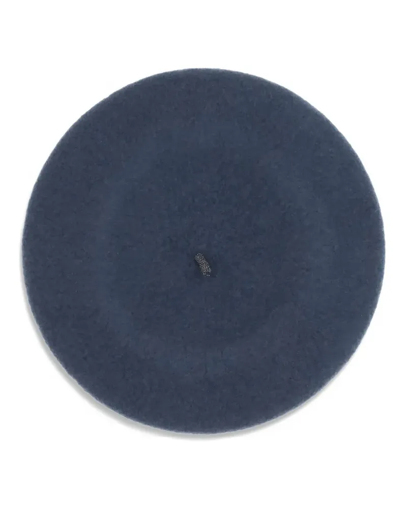 Brunello Cucinelli Baskenmütze aus Wolle - Blau Blau
