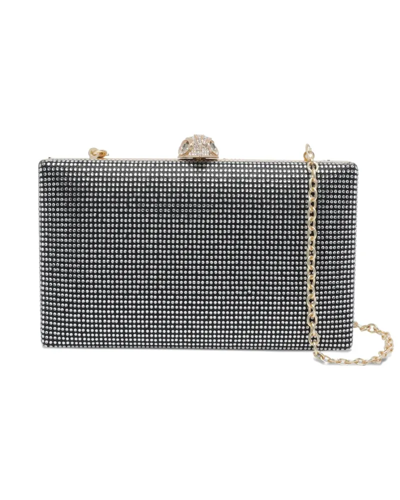 Kurt Geiger Kensington crystal-embellishment clutch bag - Schwarz Schwarz