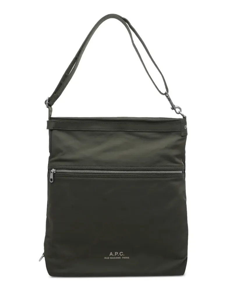 A.P.C. Archive messenger bag - Grün Grün