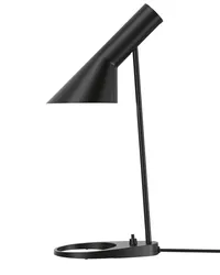 Louis Poulsen AJ Mini Tischlampe aus Stahl Schwarz