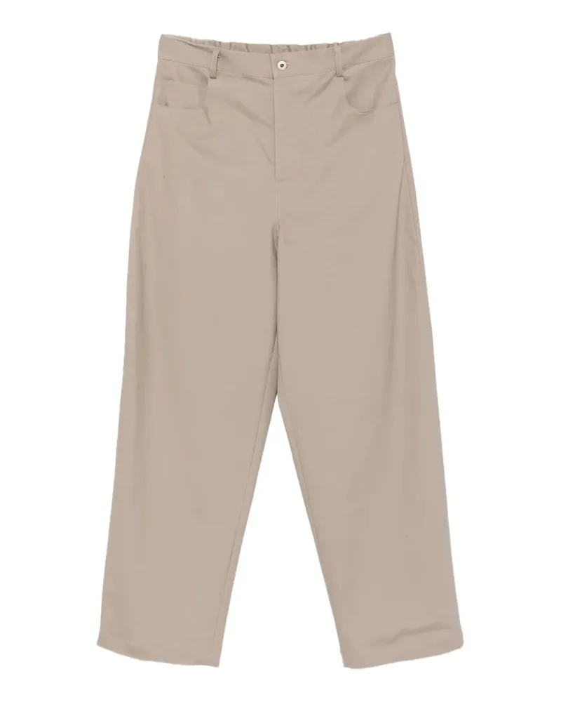 Hevò straight-leg trousers - Nude Nude