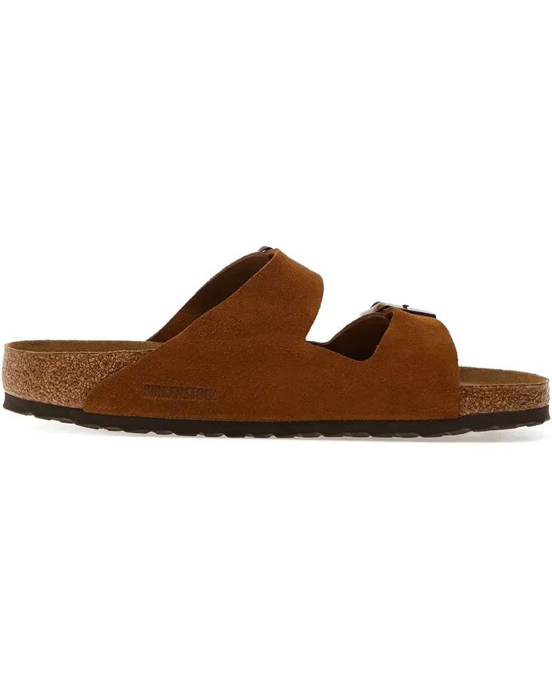 Birkenstock Arizona Soft suede sandals - Braun Braun