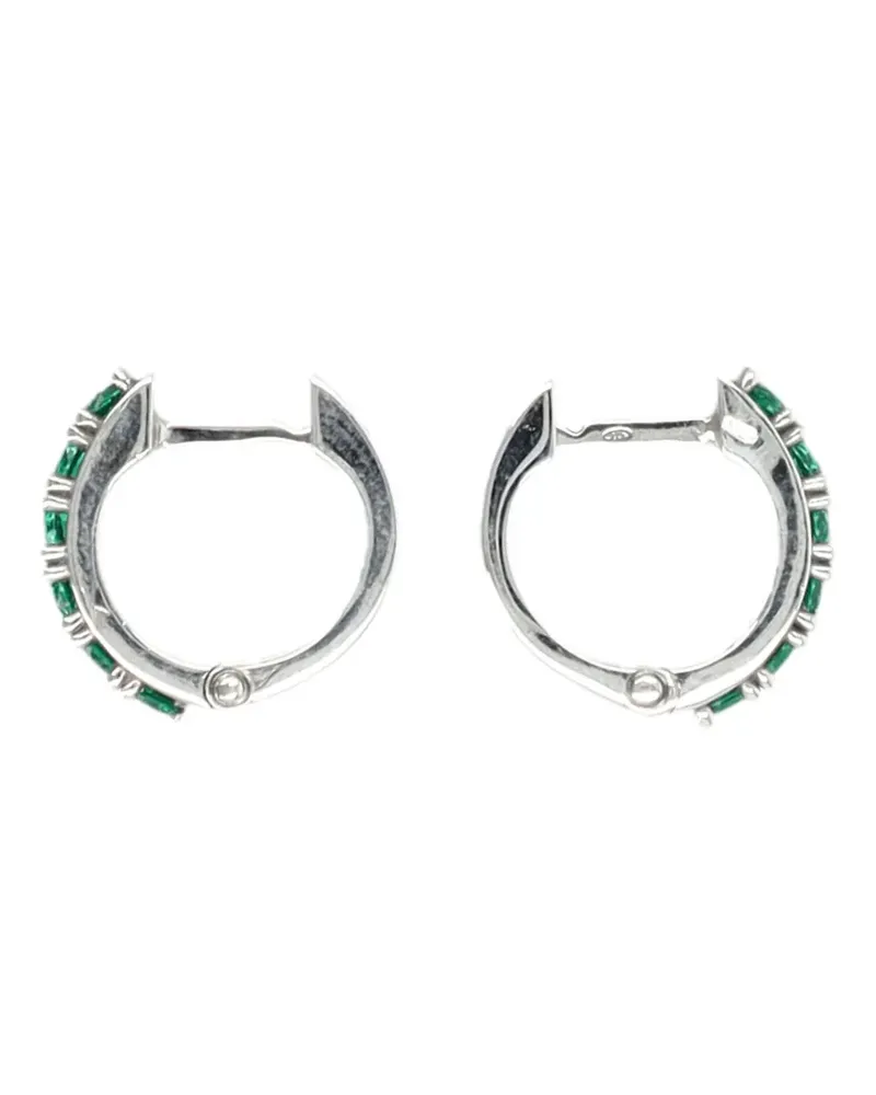 Emanuele Bicocchi Klassische Creolen - Silber Silber