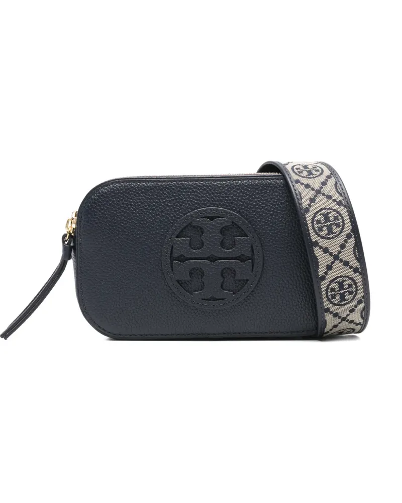 Tory Burch logo strap cross body bag - Blau Blau