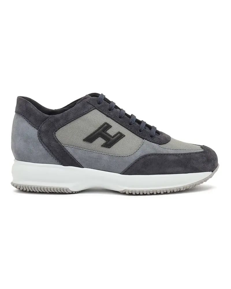 Hogan Sneakers mit Einsätzen - Blau Blau