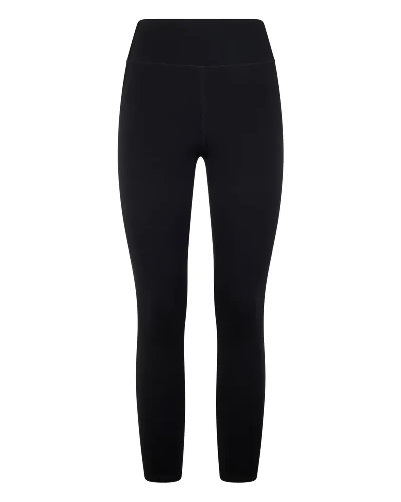 Philipp Plein Leggings mit reflektierendem Logo - Schwarz Schwarz
