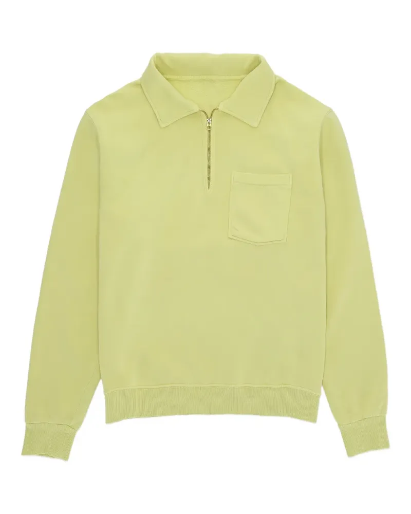 Fortela Yale zip-up woven sweatshirt - Grün Grün