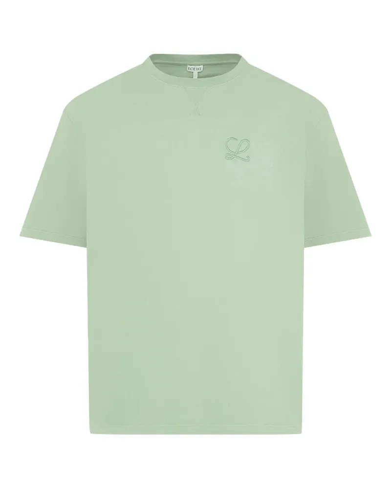 Loewe Lockeres T-Shirt - Grün Grün