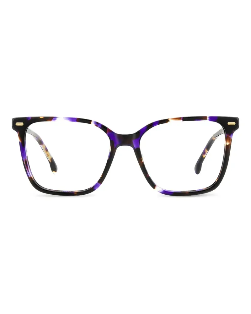 Carrera Eckige Brille in Schildpattoptik - Violett Violett
