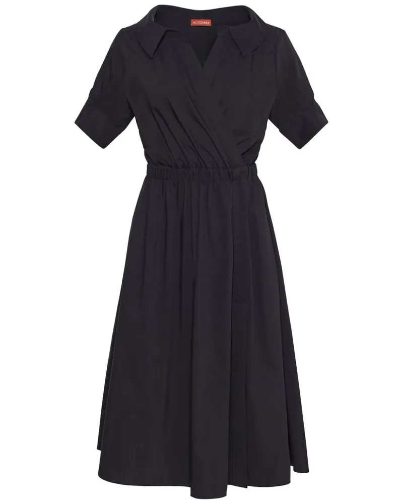 Altuzarra Lydia Kleid - Schwarz Schwarz