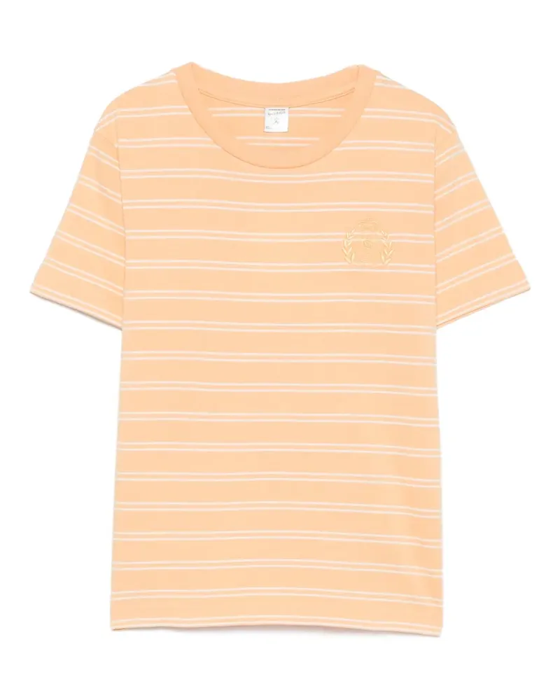 SPORTY & RICH Ferdy T-Shirt mit Stickerei - Gelb Gelb