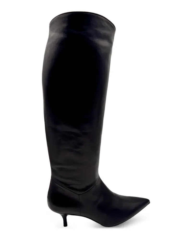 Guglielmo Rotta pointed-toe boots - Schwarz Schwarz