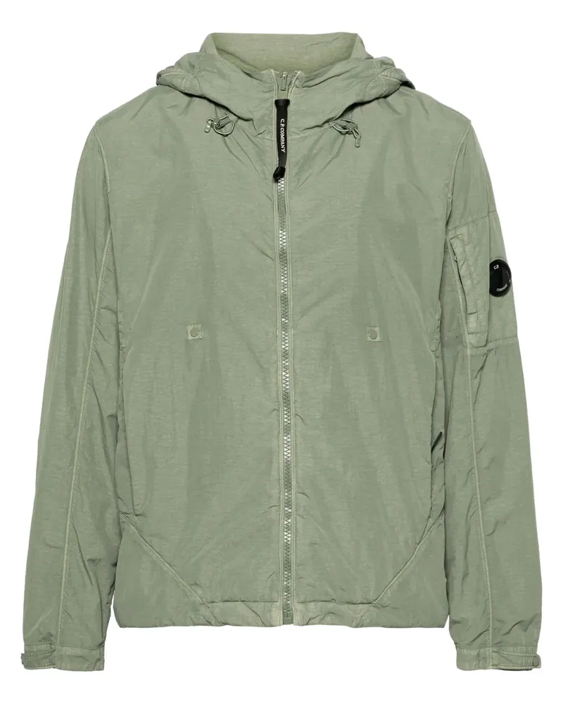 C.P. Company Flatt Kapuzenjacke mit aufgesetzten Taschen - Grün Grün