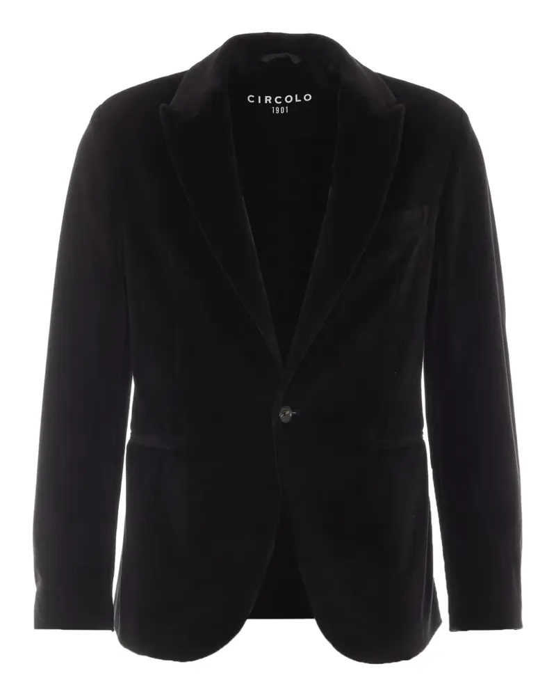 CIRCOLO 1901 single-breasted blazer - Schwarz Schwarz
