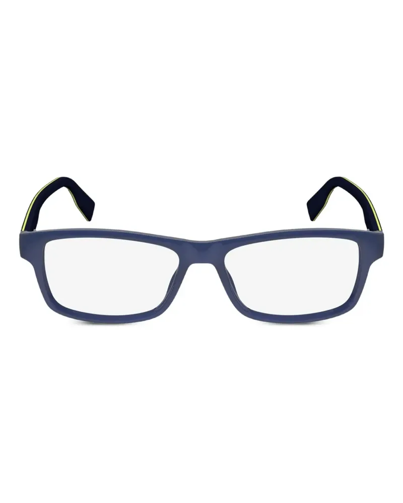 Lacoste Brille mit eckigem Gestell - Blau Blau