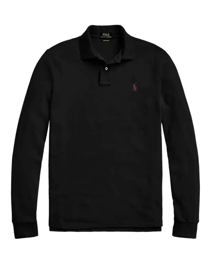 Ralph Lauren long-sleeve polo shirt - Schwarz Schwarz