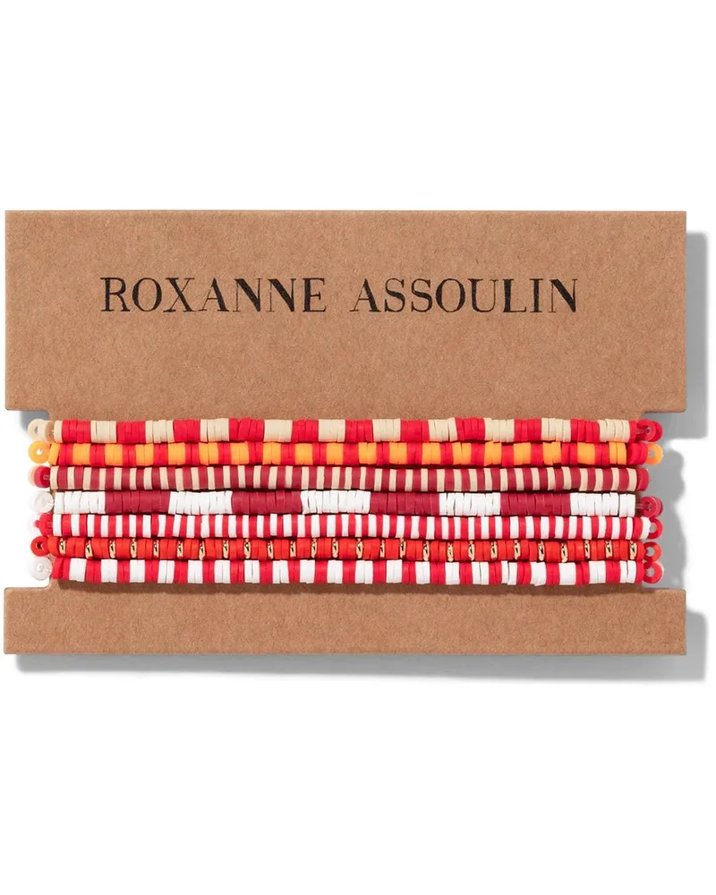 Roxanne Assoulin Color Therapy® Armband-Set Rot
