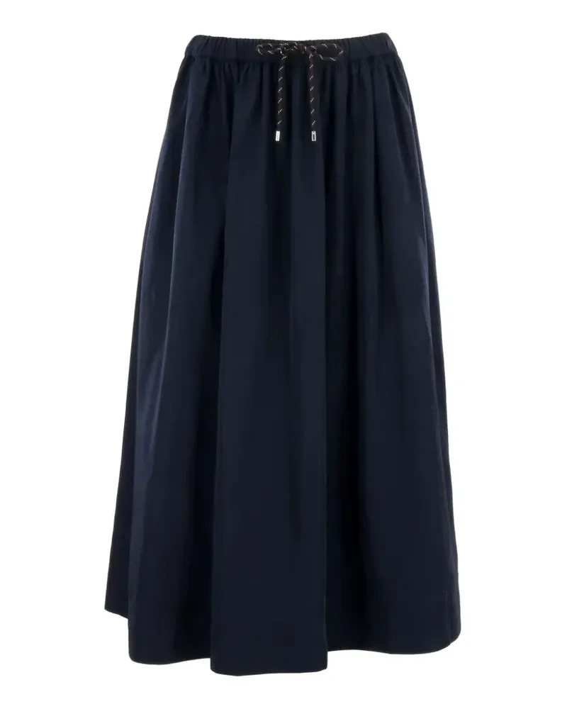 Veronica Beard Bates drawstring midi skirt - Blau Blau