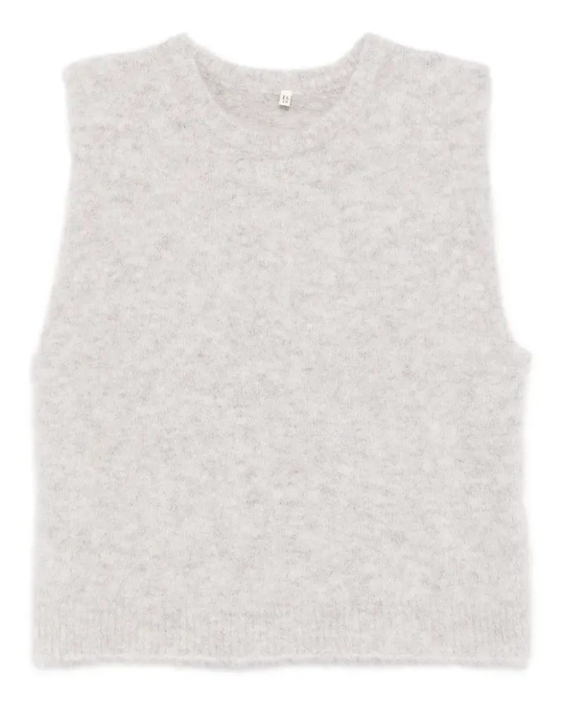 R13 Pullunder mit tiefem Armloch - Grau Grau