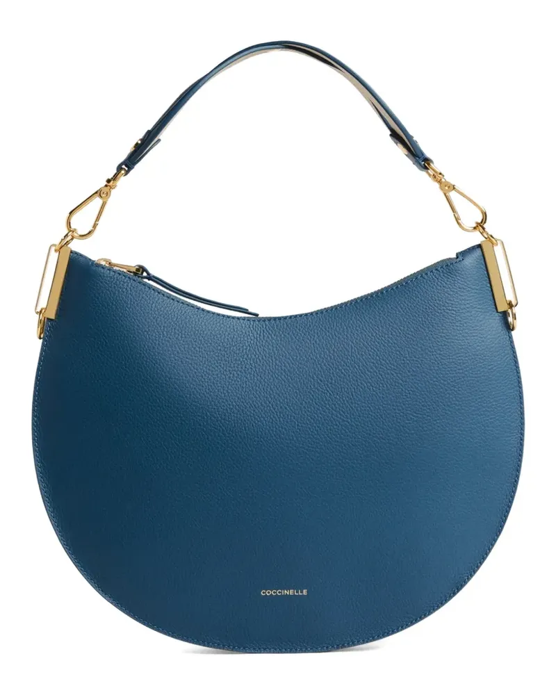 Coccinelle medium Sunup round-shape shoulder bag - Blau Blau