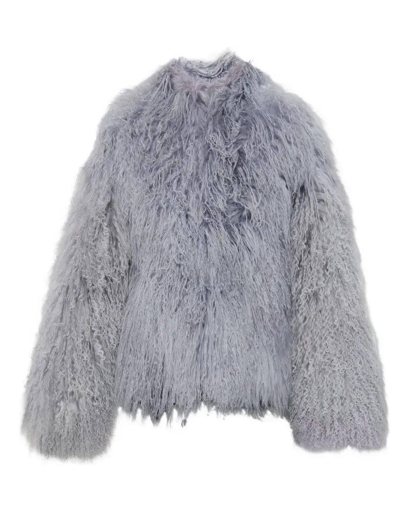 MISBHV faux-fur jacket - Grau Grau
