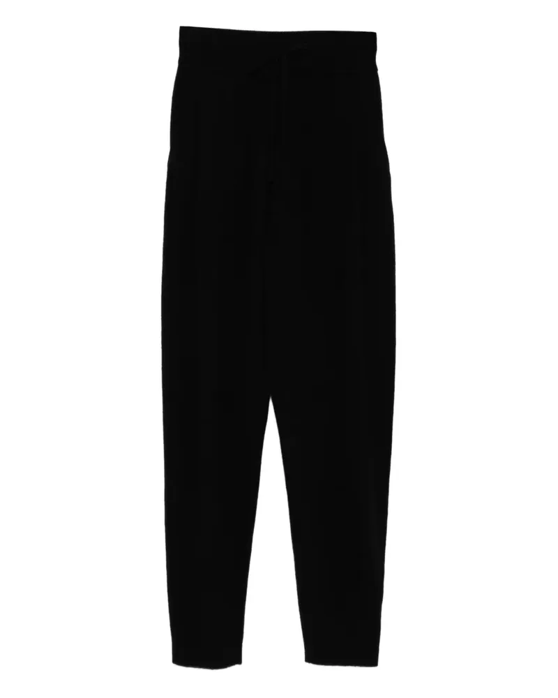 Lisa Yang Gestrickte Jo Hose - Schwarz Schwarz