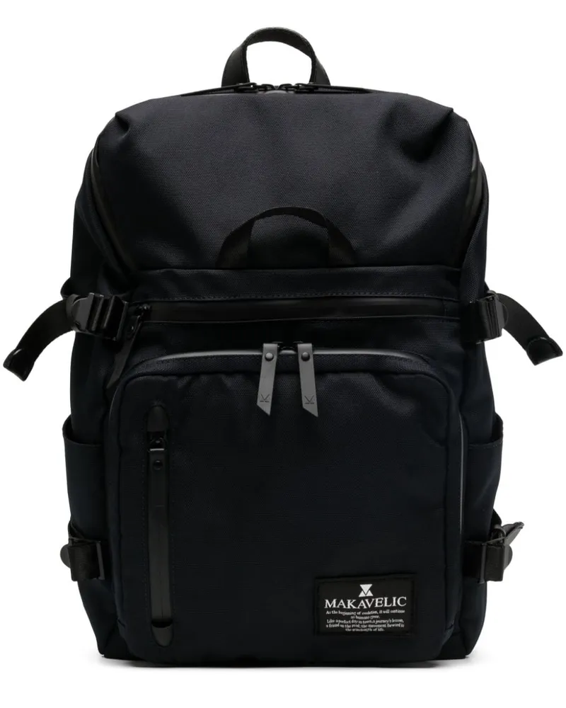 Makavelic Chase Square Box Rucksack Blau