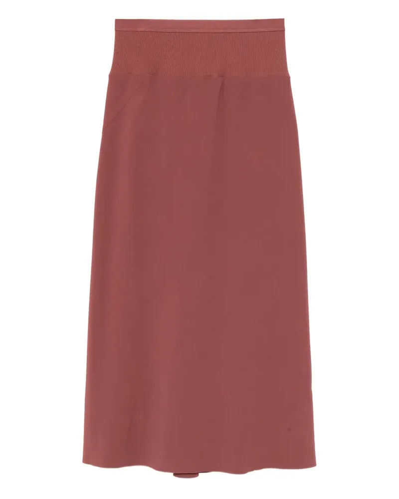 Rick Owens Rock im Distressed-Look - Rosa Rosa
