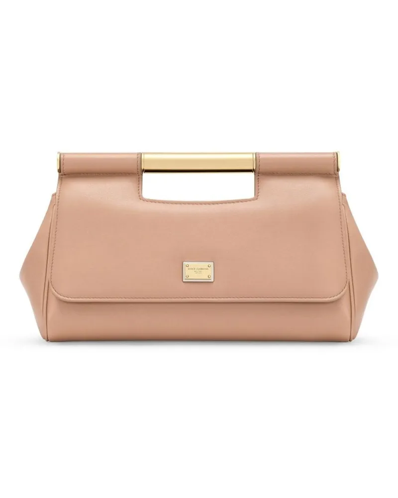 Dolce & Gabbana Sicily Handtasche - Nude Nude