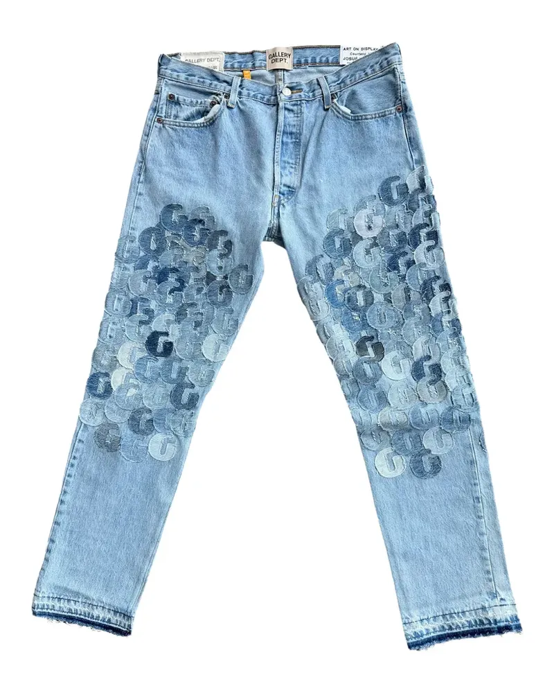 GALLERY DEPT. Super G patch jeans - Blau Blau