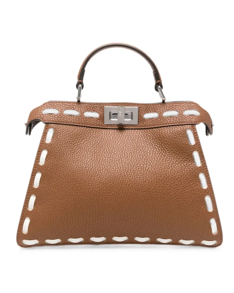 Fendi Peekaboo ISeeU tote bag - Braun Braun