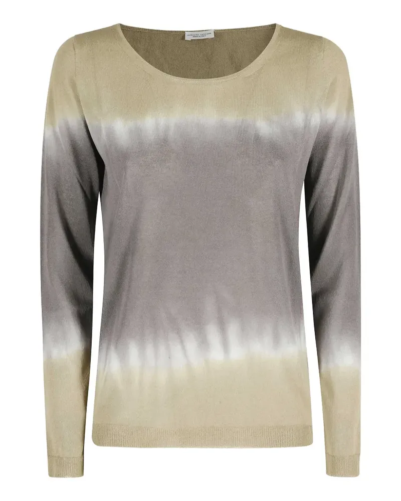 Roberto Collina tie-dye sweater - Grün Grün