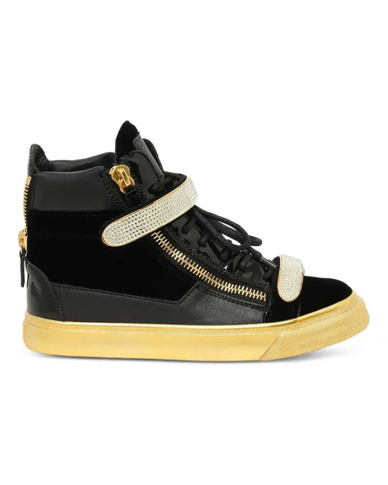Giuseppe Zanotti Veronica Sneakers mit Kristallen - Blau Blau