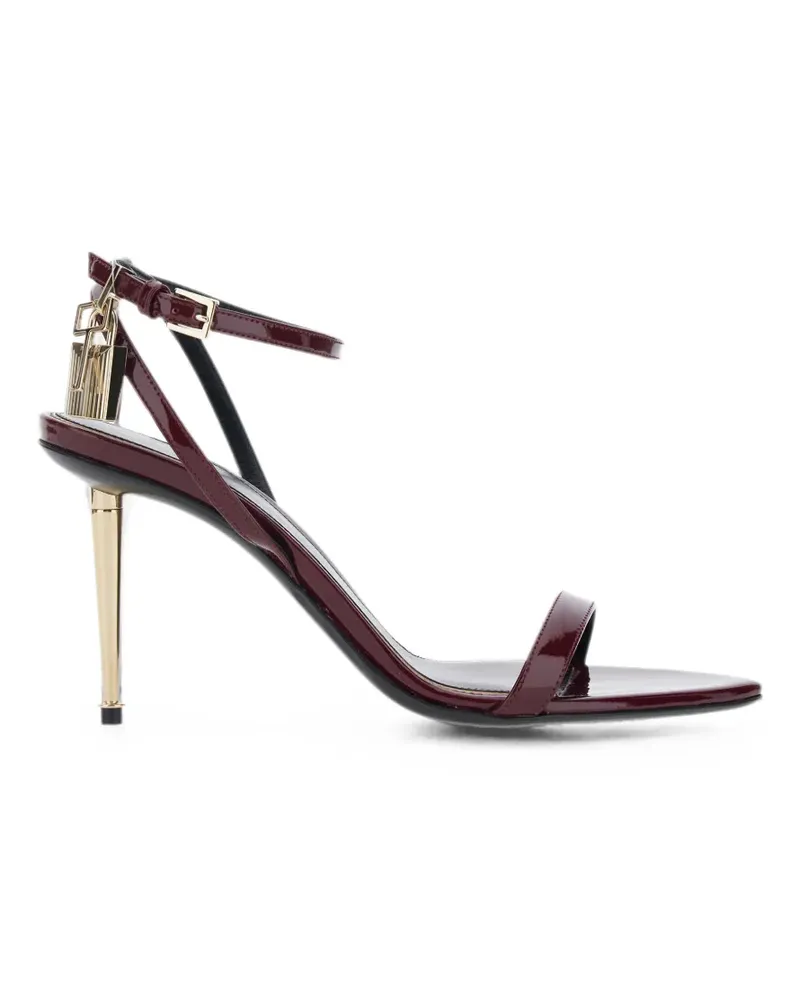 Tom Ford Sandalen mit Knöchelriemen - Rot Rot