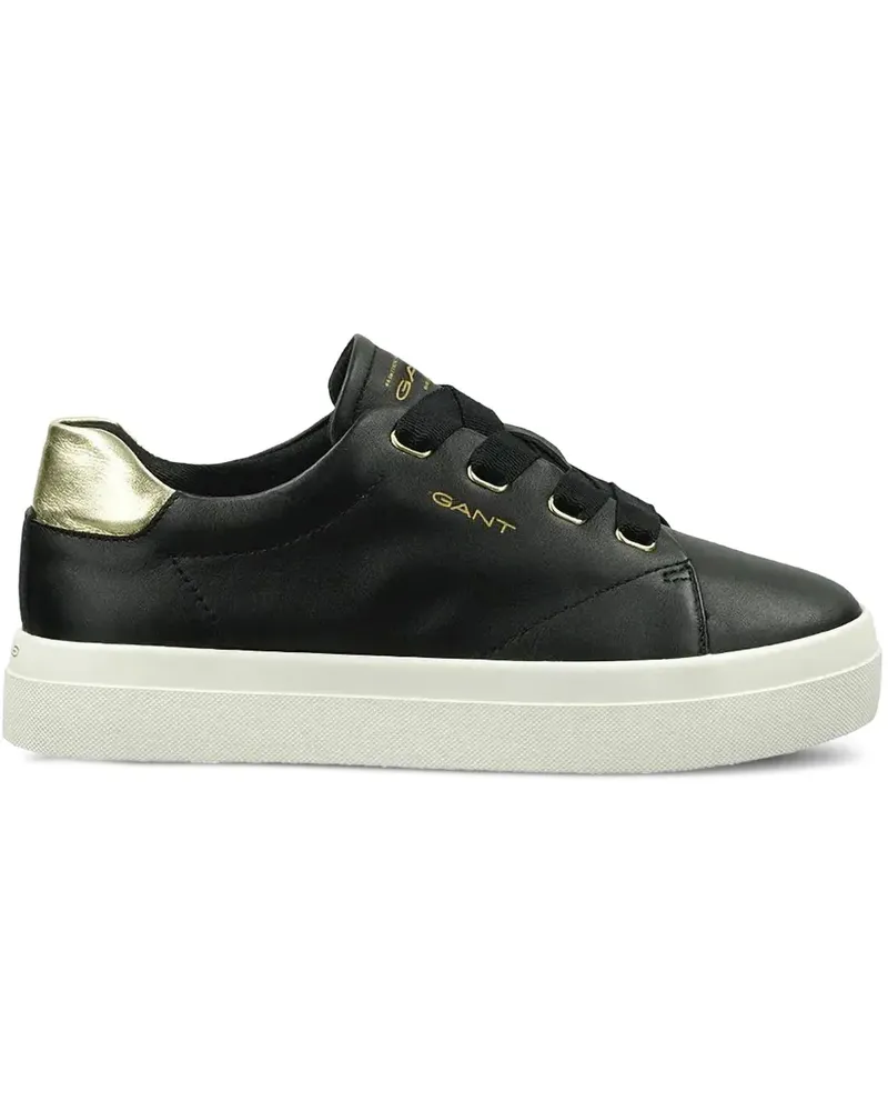 Gant Sneakers mit Schnürung - Schwarz Schwarz
