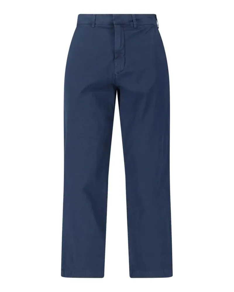 RANRA logo chinos - Blau Blau