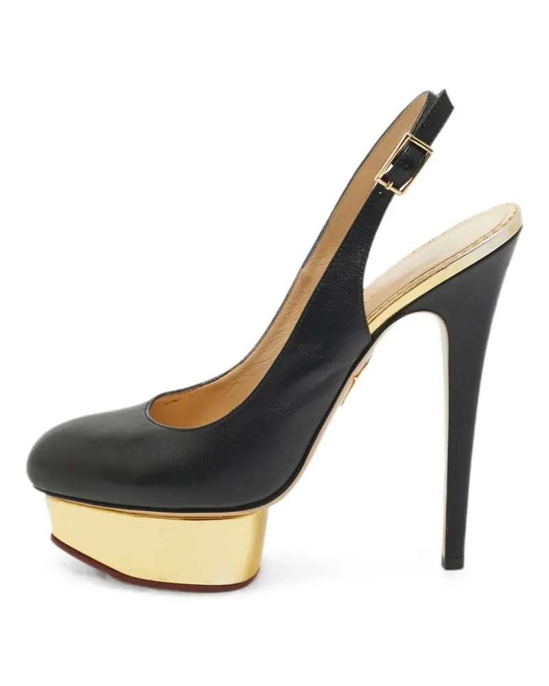 Charlotte Olympia Dolly platform pumps - Schwarz Schwarz