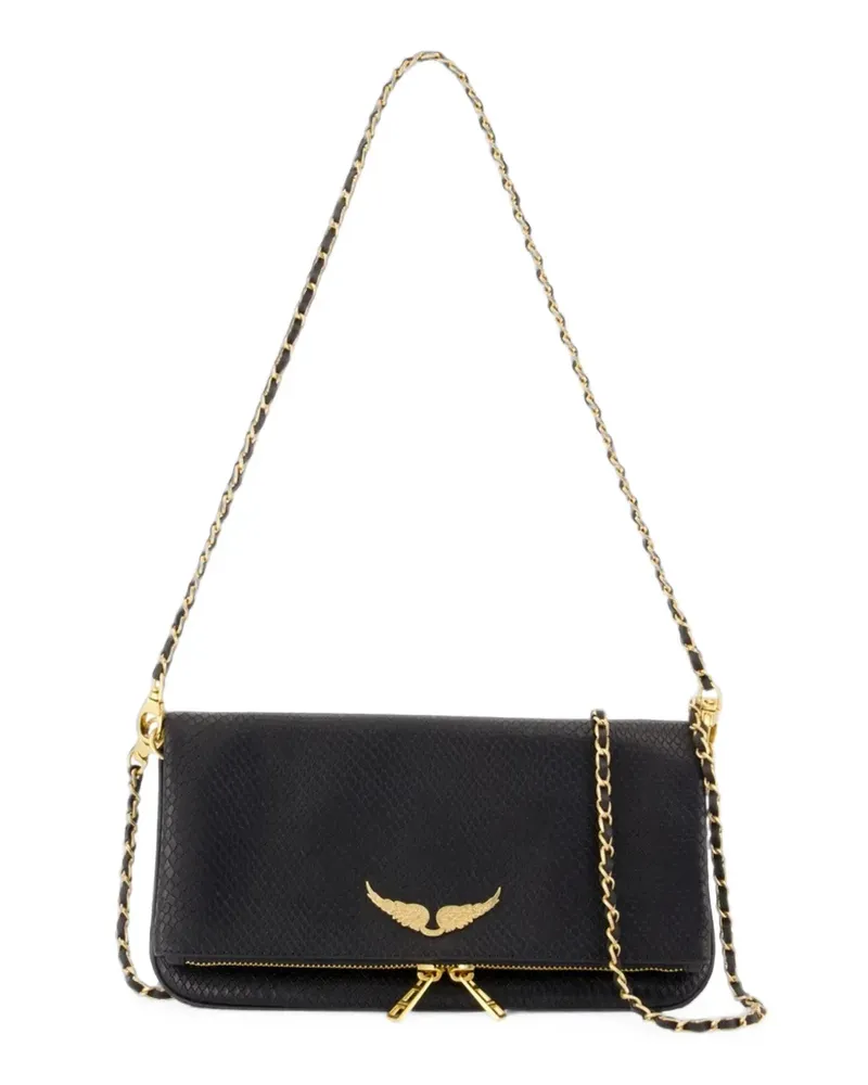 Zadig & Voltaire Rock soft wild clutch - Schwarz Schwarz