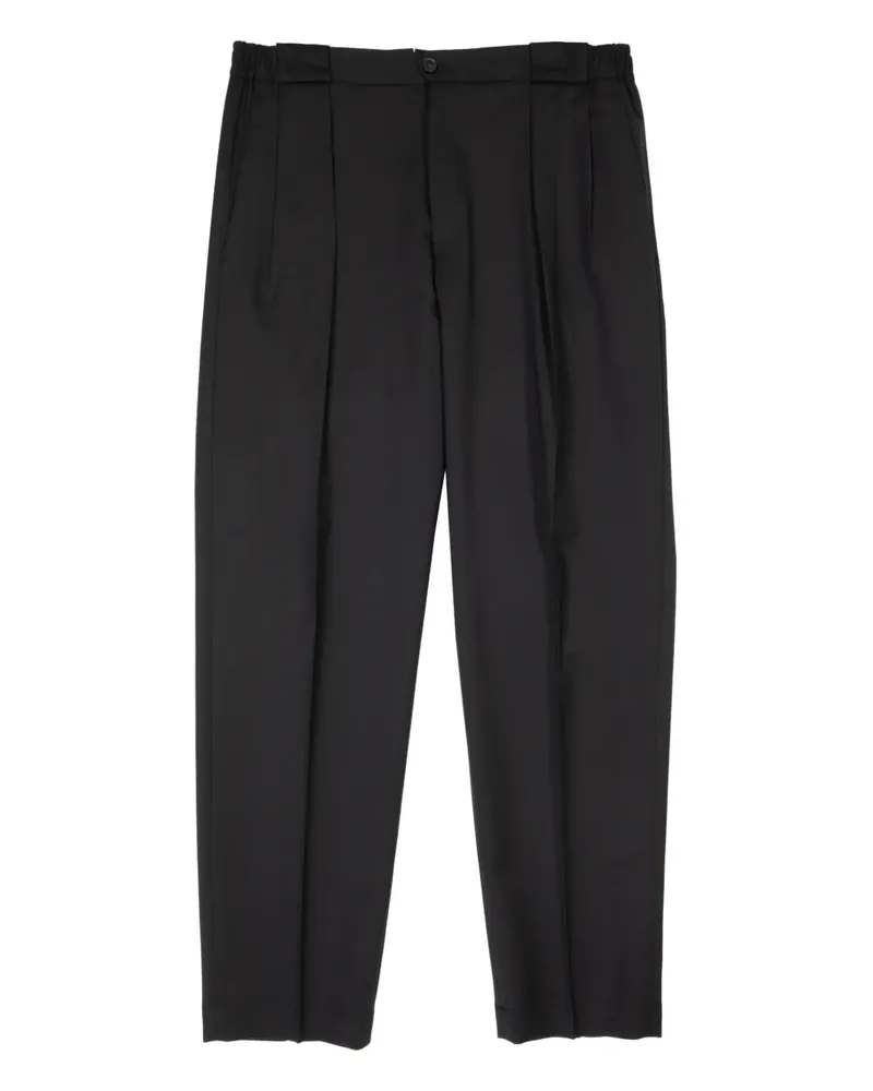 Briglia 1949 Plissierte Hose - Schwarz Schwarz