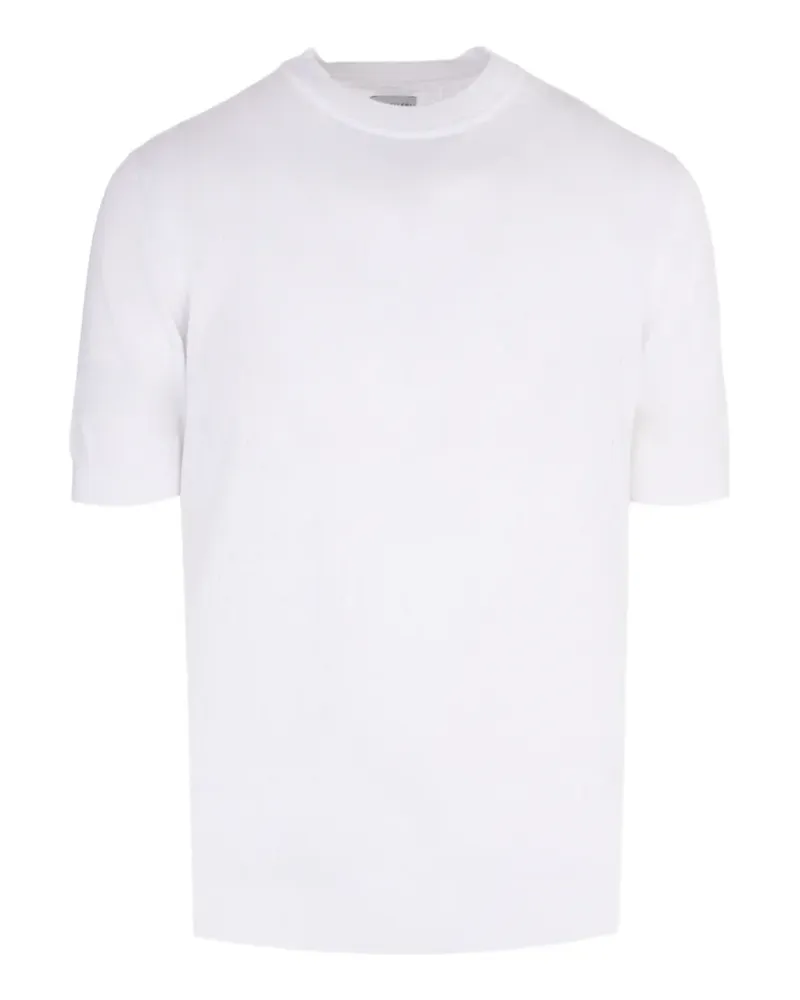 Pal Zileri pointelle-knit T-shirt - Weiß Weiß
